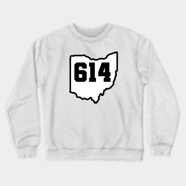 614 ohio columbus Crewneck Sweatshirt by DarkwingDave